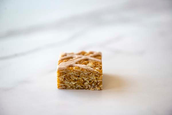 Pumpkin spice and textured oats make a perfect seasonal bite for fall